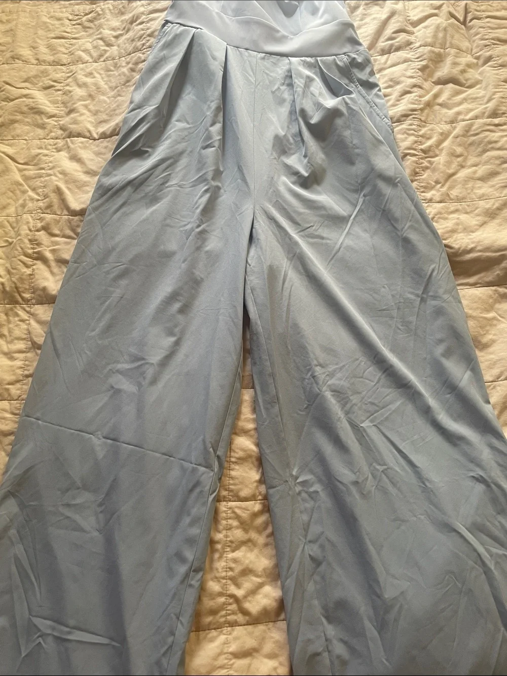 Blue Jumpsuit with Pockets - Picture 4 of 6